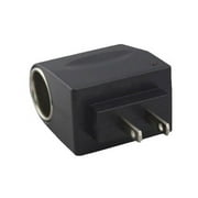 AC Wall Outlet to 12V Car Charger Adapter with LED Indicator for Charging Smartphones, GPS, MP3 Players, and Digital Cameras