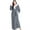 Dark Gray, variant on XMMSWDLA Womens Long Robe Soft Warm Fleece Plush Bathrobe Ladies Sleepwear Pajamas Housecoat Nightgown Bathrobes for Women