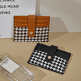 thumbnail image 4 of Cartera de mujer estilo estudiante, pequeña, fresca, moderna, con tarjetero y monedero, 4 of 6