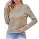 thumbnail image 2 of Puntoco Suéter Moda Mujer Manga Larga Casual Punto V-Cuello Blusa Suéter tops Navidad Liquidación Puntoco Puntoco-3254, 2 of 8