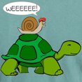 thumbnail image 3 of CafePress - Snail On Turtle T Shirt - Mens Comfort Colors Shirt, 3 of 5