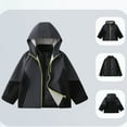 thumbnail image 2 of Favoffer Fall Unisex Kids Fleece-Lined Waterproof Windproof Hooded Jacket - Hiking,Camping,Travel,Play 3-15Y, 2 of 6
