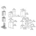 thumbnail image 3 of CRL 0P34LHA Aluminum Offset Left Hand Pivot Set Flush with Frame Face, 3 of 7