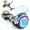 Graffiti Green, variant on Hoverboard with Seat, 6.5" Hover Board Go Kart, Built-in Bluetooth, Wheels with LED Light