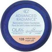 Cover Girl: 135 Medium Light Advanced Radiance Restorative Cream Foundation, 28 ml