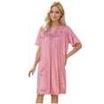 thumbnail image 6 of Royisotas Womens Soft Nightgowns Silky Pajamas Watermelon Red Casual Loungewear for Womens, 6 of 7