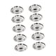 thumbnail image 4 of 10 piezas de tapas de acero inoxidable para utensilios de cocina, tapas de repuesto para mini sartenes con asa para recipientes de almacenamiento, 14 cm, 4 of 9