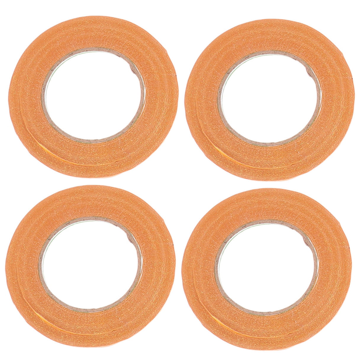 Raindrops 4 Rolls Heavy Duty Double Sided Adhesive Carpet Tape Yellow Painter's Tape for Home and Office