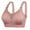 Red, variant on Womens Bras,Womens Bras,Plus Size Push up Front Closure Wireless