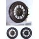thumbnail image 5 of Reloj de pared redondo CHAO diseño retro Vintage marrón 30,5 cm estilo Shabby chic sin ruido, 5 of 5