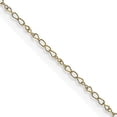 thumbnail image 2 of Solid 14K Yellow Gold Carded 0.6mm Curb with Spring Ring Lock Chain - 20", 2 of 7