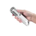 thumbnail image 2 of Liquidation! 2 Pcs Lampe de Poche Multi-Usage Zoomable & Banque d'Alimentation avec Boucle Lampes de Poche LED Haute Puissance 3 Modes et Polyvalent pour Usage Extérieur et Domestique Lampe de Poche, Blanc, 2 of 9