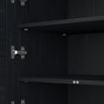 thumbnail image 4 of Fairview Storage Cabinet with File Drawer in Black and Cherry - Engineered Wood, 4 of 7