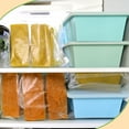 thumbnail image 7 of TINANA Silicone Freezer Tray with Lid 2 Pack, 1 Cup Freezing Food Molds, Make Perfect Soups, Extra Large Ice Cubes for Meal Prep, Sauces, Soups, Stews, Broths, Oven and Dishwasher Safe-Aqua, 7 of 7