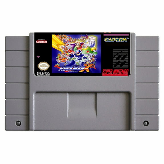 SNES Games Cartridge Rockman X