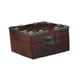 thumbnail image 4 of Caja de , caja de madera multifuncional, portátil, para escritorio, para guardar joyas, decorativa, con cerradura para anillos y baratijas., 4 of 8