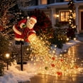thumbnail image 5 of Santa’S Magic Pour Solar Pathway Lights Outdoor,Flowing Led Christmas Solar Garden Lights With Star Gift,Waterproof Christmas Decorations For Lawn, 5 of 6
