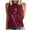 Red, variant on Luxalzxs Graphic Tank Tops for Women Summer Casual Crew Neck Sleeveless Tunic Tops
