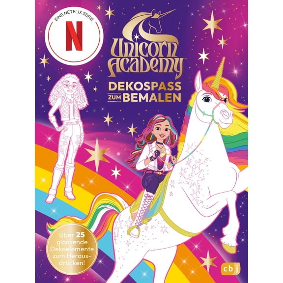Unicorn Academy Unicorn Academy – Dekospaß zum Bemalen (Unicorn Academy – Activity, (Hardcover)