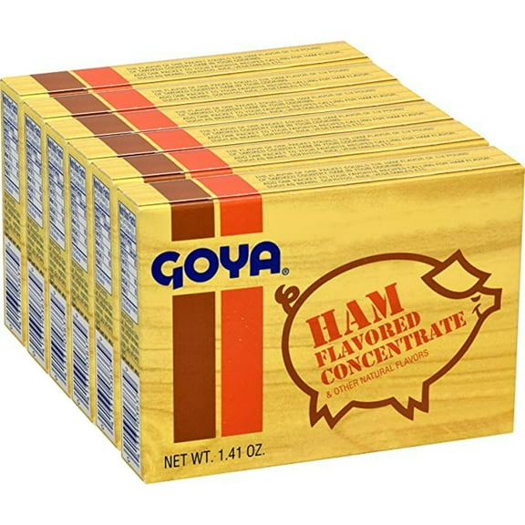 Goya Ham Flavored Seasoning 1.41 oz Sabor a Jamon (Pack of 6)