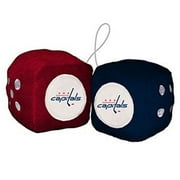 Fremont Die Consumer Products F88007 Fuzzy Dice - Washington Capitals