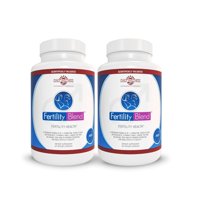 Suplementos para la fertilidad Fertility Blend Daily Wellness Men 60c