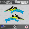 thumbnail image 2 of Kalair GFX Graphics Kit for Honda ATV TRX 250EX (2006-2012) Fracture Series, 2 of 5