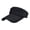 Black, variant on Women's High Ponytail Sun Visor Hat, Ponytail & Messy Bun Friendly, Outdoor Sports Empty Top Visors Cap Sun Sunshade Sunscreen Baseball Caps