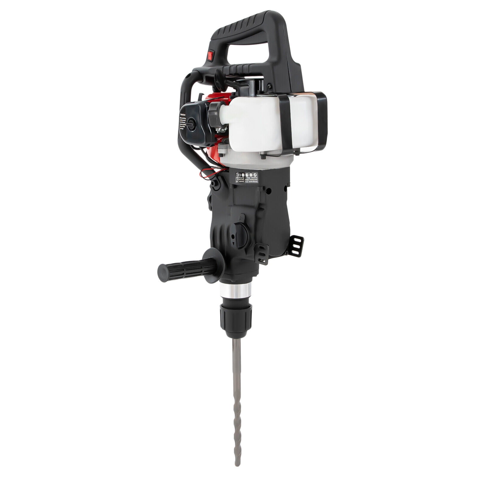 Modern Demolition Jack Hammer 5-slot Clamping Head for Ground Slotting, Rock Breaking, Wall Drilling 26.5*9.8*9.7in