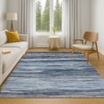 thumbnail image 7 of Addison Rugs Mayfield Premium Machine Washable Transitional Waves Blue Rectangle Rug, 5' x 7'6", 7 of 7