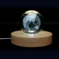 thumbnail image 2 of LED Light Base Wooden LED Display For Crystal Glass Art Illuminated Wooden Base Romantic Display For Crystal Glass, 2 of 5