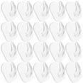 thumbnail image 5 of WORGEOUS  30 Pcs Adhesive Wall Shelf Support Removable Hooks Transparent, 5 of 8