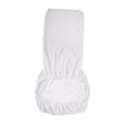 thumbnail image 3 of Funda para sillas de comedor perfecl Cubierta de asiento medio envuelta 25 cm x 15 cm x 4 cm Blanco, 3 of 8