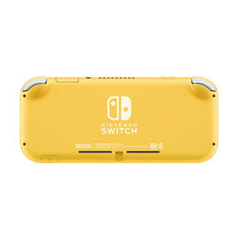 Nintendo Switch Lite Yellow Gaming Console with Super Mario Galaxy