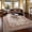 khaki, variant on Jamfeel Area Rugs Vintage Floral Printed Washable Non-slip Carpets Foldable Thin Low Pile Rug for Living Room Bedroom 5'x8' Red