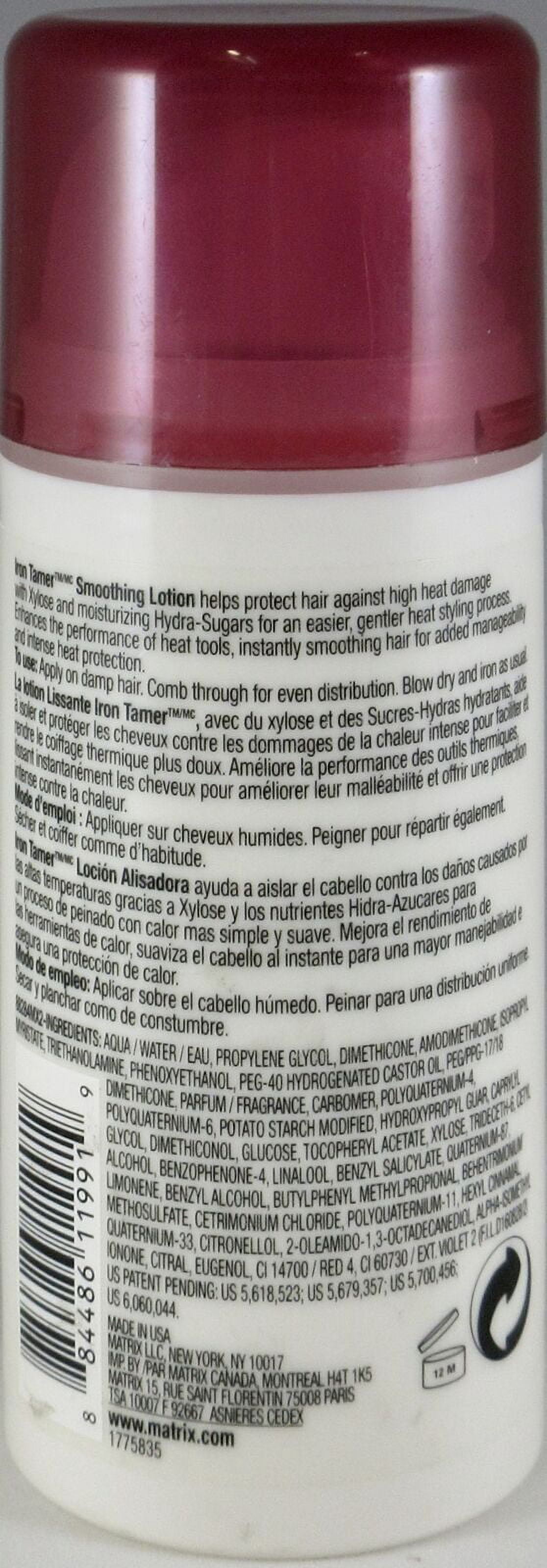 MATRIX Total Results Iron Tamer – Hitzeschutz-Gelcreme Fürs Glätten Bis 230°C, 100 Ml