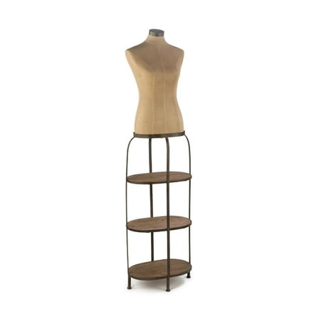 Tripar International Inc Antiqued Female Mannequin with 3 Shelves