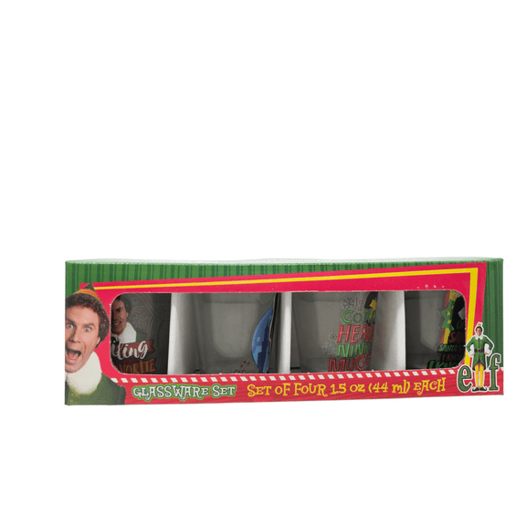 Elf 4 Piece Shot Glass Set