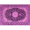 thumbnail image 1 of Ahgly Company Indoor Rectangle Medallion Pink Traditional Area Rugs, 8' x 10', 1 of 4