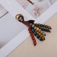 thumbnail image 6 of Unique Bargains 1 Pc Handbag Charms Keychain Beads Decoration Bag Accessories Colorful, 6 of 6