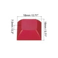 thumbnail image 2 of Unique Bargains 1U Blank Keycaps, 10 Pack Universal PBT Keyboard Replacement Accessories for MX Mechanical Keyboard, Red, 2 of 6