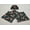 Black, variant on Roosters Cloth Napkins by Penny's Needful Things (Set of 4) (Black)
