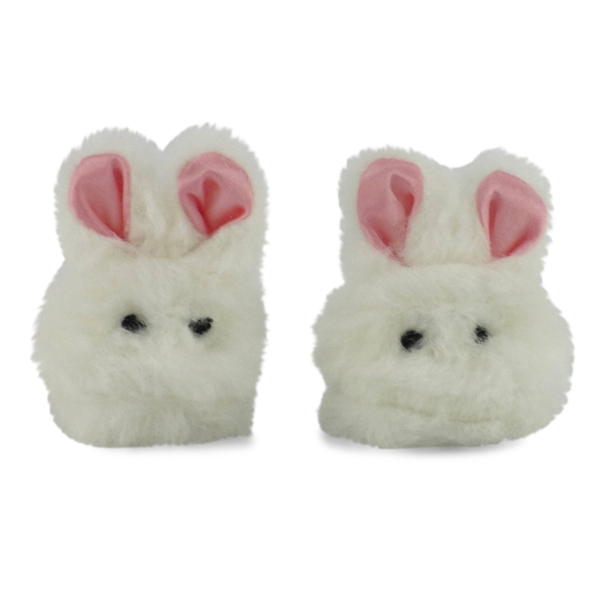 Black Fuzzy Slippers Fits 18/" American Girl Doll Clothes Shoes