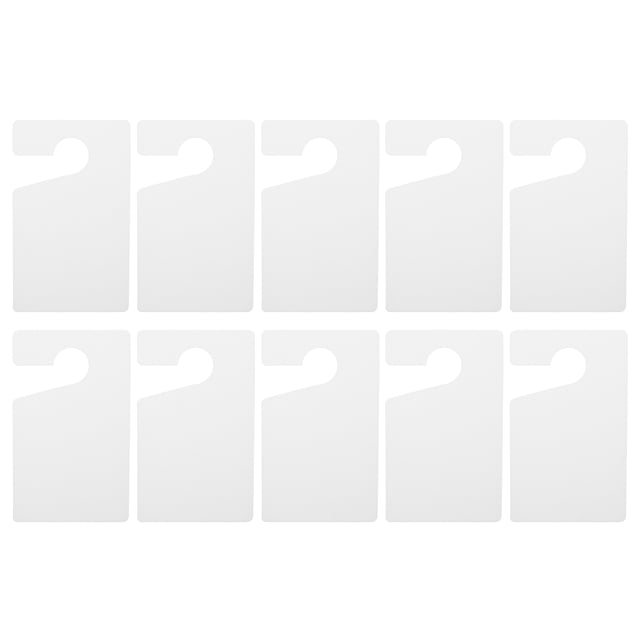 Miangastore Parking Permit Holder Blank Parking Hang Tags 10Pcs 5.1X3.0X0.08In