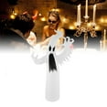 thumbnail image 3 of Fantasma Blanco Inflable de Halloween con Luz LED Colorida Impermeable Decoración de Patio para Jardín Al Aire Libre Decoraciones de Césped Luces LED Accesorios ANGGREK  Otros, 3 of 8
