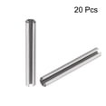 thumbnail image 3 of Uxcell Slotted Spring Pin M3 x 40mm 304 Stainless Steel Split Spring Roll Dowel Pins Plain Finish 20Pcs, 3 of 3