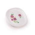thumbnail image 3 of oliveware Set of 6 Square Printed Plate Big Purple, 3 of 5