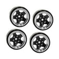 thumbnail image 2 of Kokiya 4 Pieces 1.3 Inches Beadlock Wheel Rim for FMS Ascent-18 1: 18 RC Car Sturdy Black, 2 of 9