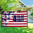 thumbnail image 6 of Chmadoxn Independence Day Decorations, Congratulations Independence Day Banner, Holiday Party Decorations Hanging Flags Patriotic Decorations Photo Backdrops, 6 of 7