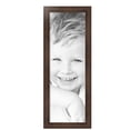 thumbnail image 2 of ArtToFrames 12" x 36" Walnut Picture Frame, 12x36 inch Brown MDF Poster Frame (WOM-5298),  Pack, 2 of 8